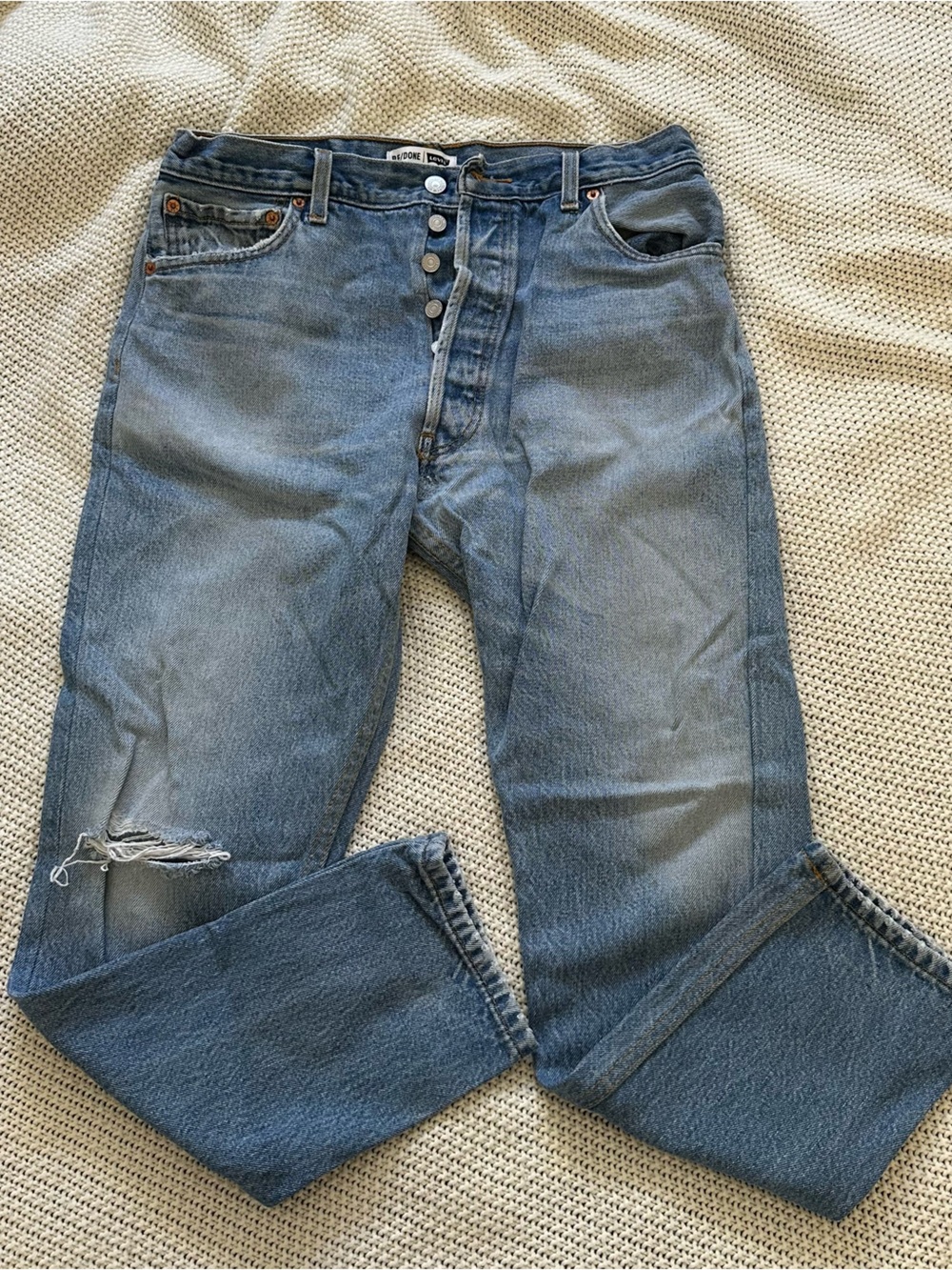 RE/DONE Levi’s Women’s Distressed Jeans Size 30